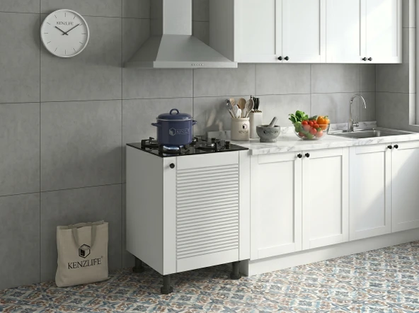 Kenzlife membran ocak dolabı kamuran byzbyz panjur 85*60*56 mebran kapak suntalam gövde arkalıksız ürün görseli 1