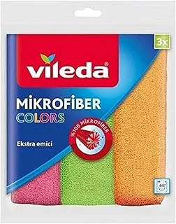 Vileda Mikrofiber Colors Bez, 3'Lü Paket ürün görseli 1