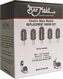 Bar Maid Brs-1722 Fırça Seti - Elektrikli Cam Yedek Fırça ürün görseli 1