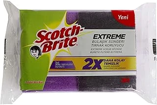 Scotch-Brite 1789760 Extreme Bulaşık Süngeri 2'Li Tırnak Koruyuculu ürün görseli 1