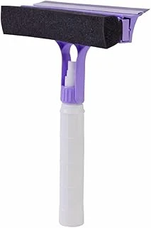 Kyrotech Su Püskürtmeli Pencere Sileceği, Spreyli Cam Temizleme Aparatı, Banyo Duşakabin Aynası Fayans Temizleyici, Çok Amaçlı Cam Silme Scrubber Asorti Renk 22 Cm ürün görseli 1