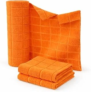 Pureza Rulo Mikrofiber Temizlik Bezi 30X30 Cm 20'Li- Mutfak, Banyo, Cam Araba Için (Turuncu) ürün görseli 1