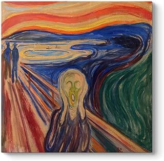 Edvard Munch - The Scream Çığlık Tablosu 100 X 100 ürün görseli 1