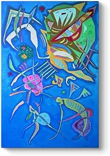Wassily Kandinsky - Silent Harmony Tablosu 30 X 45 ürün görseli 1