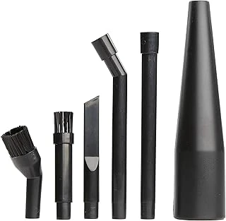 Craftsman Cmxzvbe38668 1-1/4 Inç. 6 Parça Islak/Kuru Vakum Mikro Temizleme Ek Kiti, Siyah ürün görseli 1