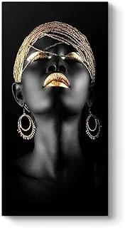 Tabloshop Afrikalı Kadın Kanvas Tablo 80 X 160 ürün görseli 1