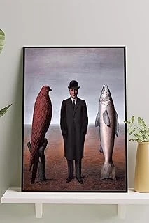 Postermanya (Pster14761) The Presence Of Mind- Rene Magritte Sanatsal Çerçeveli Tablo 30 X 40 ürün görseli 1