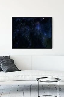 Postermanya (Pster13788) Uzay Sanatsal Çerçeveli Tablo 4 (50X70Cm) ürün görseli 1