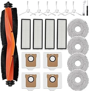 X20+, X10+, X20 Için Aksesuar Seti, Dreame L10S Ultra, L10 Için Yedek Parçalar, 1 Ana Fırça, 4 Filtre, 4 Paspas Bezi, 4 Toz Torbası, 6 Yan Fırça, 21 Adet ürün görseli 1