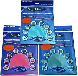 Mikrotex Mikrofiber Cam Bezi 6 Adet Çok Renkli 40 X 50 Cm ürün görseli 1