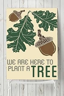Postermanya (Pster7731) Plant A Tree Bitki Çiçek Ağaç Posteri (50X70Cm) ürün görseli 1