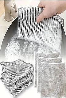 Ti̇neke Telli Bulaşık Bezi Ovma Teli Çok Amaçlı Multi İnce Temizlik Fırçası 4 Adet ürün görseli 1