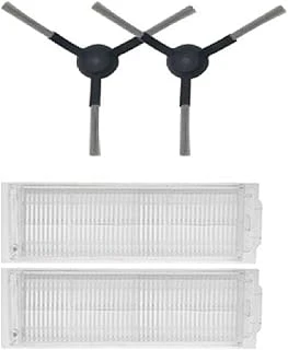 Mi Robot Vacuum Mop (Styj02Ym)-Vacuum Mop P(Xmstjqr2S) / Viomi Se Viomi V2 V2 V3 Ile Uyumlu Fırça,Hepa Filtre Yedek Parça Aksesuar Seti-Siyah 4 Parça ürün görseli 1