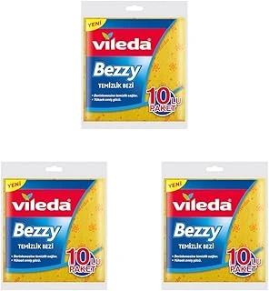 Vileda Bezzy Temizlik Bezi, 10'Lu Paket 3Lü Paket ürün görseli 1
