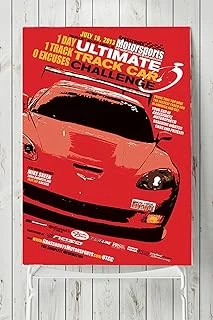 Postermanya (Pster9542) Yarış Arabası Posteri 60X90Cm ürün görseli 1