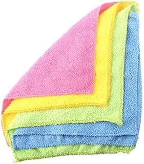 Easyso Çok Yüzeyli Mikrofiber Temizlik Bezleri | Renkli 4’Lü Paket | Cam, Mutfak, Banyo, Otomotiv, Sarf Malzemeleri Temizlemek İçin Birinci Sınıf Mikrofiber Havlular ürün görseli 1