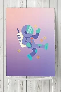 Postermanya (Pster2983) Uzay Temalı Çocuk Odası Poster 5 (90X130Cm) ürün görseli 1