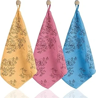 Miclo Cleaning | Kalite Desenli Kadife Mutfak Bezi | Tutmaz-Koku Yapmaz X3 Adet 30X40Cm ürün görseli 1