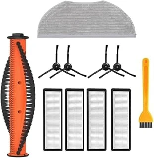 Robotyedek, S10T Stfcr01Sz Uyumlu Yedek Ana Fırça Hepa Filtre Siyah Yan Fırça Mop-11 Parça ürün görseli 1