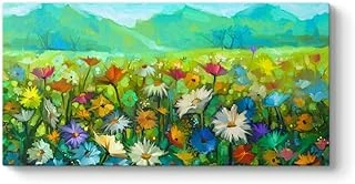 Kır Çiçekleri Manzara Tablosu 140 X 70 ürün görseli 1