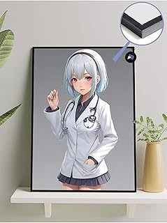 Postermanya (Pster532) Doktor Anime Kızı Manga Anime Çerçeveli Tablo - Çerçeveli Poster 21 X 30 ürün görseli 1