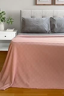 Alla Turca Çift Kişilik Doğal Pamuk Pike Pudra, Dört Mevsim Pike, 200X240 Cm, 1275 Gr ürün görseli 1