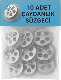 10 Adet Çaydanlık Içi Çay Süzgeci Demlik Süzgeç ürün görseli 1