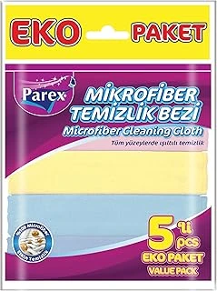 Parex Mikrofiber Temizlik Bezi 5'Li ürün görseli 1