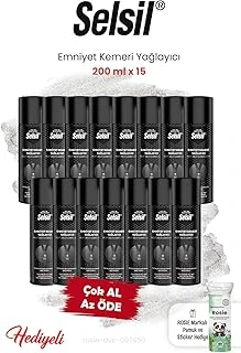 Selsil 200 Ml 15'Li Emniyet Kemeri Yağlayıcı Rosie ürün görseli 1