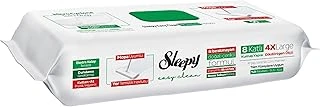 Sleepy Easy Clean Beyaz Sabun Katkılı Mopa Uyumlu Yer Temizlik Havlusu&Mendili 3X50 (150 Yaprak) ürün görseli 1