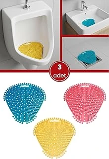 Flosoft 3 Adet Pismiss Üçgen Koku Giderici, Pisuvar Lavabo Banyo Gider Süzgeci Kir Tutmaz 30 Gün Etkili ürün görseli 1