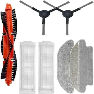 7 Parça Mi Robot Vacuum Mop Pro(Styj02Ym) Vacuum Mop P Uyumlu Fırça,Hepa Filtre Mop Paspas Yedek Parça Seti ürün görseli 1