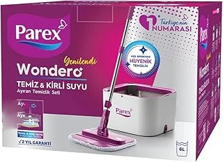 Parex Wondero Otomatik Temizlik Seti Yedek Mop Hediyeli ürün görseli 1