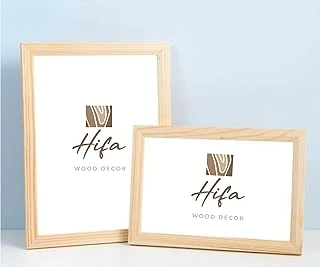 Ahşap Resim Çercevesi, Masif Çerçeve,Doğal Ahsap Rengi Ile Fotograf, Resim Kolajları, Duvar Galerisi Dekoru Cercevesi (30X30) ürün görseli 1