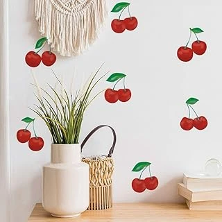 Tempaper Kiraz Soyma Yapıştır Duvar Çıkartmaları, Kırmızı ürün görseli 1