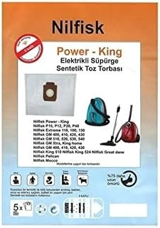 Netavantaj Nilfisk Power King P10 P12 P20 P40 Toz Torbası 20 Adet ürün görseli 1