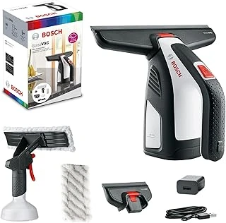 And Garden Akülü Pencere Temizleyici, Glassvac Cam Temizleyici, Paket, Pencere, Ayna Duş Temizliği Için, Çalışma Süresi Yaklaşık 35 Pencere, Karton Kutuda ürün görseli 1