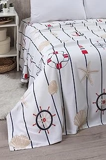 Çarşafı Lastikli Tek Kişilik Pike Yatak Örtüsü 170 X 230 Kırmızı ürün görseli 1