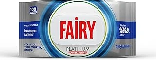 Platinum Antibakteriyel Yüzey Temizlik Havlusu 100 Yaprak | Beyaz Sirke & Karbonat | 48 Saat Temizlik Etkili | İz Bırakmayan Formül ürün görseli 1