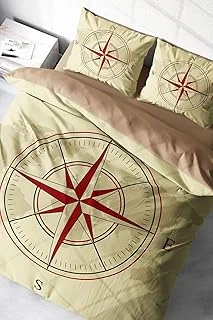 Monohome Compass Klasik Çift Kişilik Nevresim Takımı, Monohome3657 ürün görseli 1