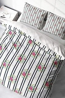 Monohome Ribbon Flowers Naturel Çift Kişilik Nevresim Takımı, Monohome4432 ürün görseli 1
