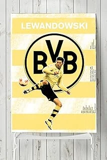 Postermanya (Pster6047) Lewandowski Futbol Posteri 80X115 Cm ürün görseli 1