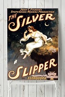 Postermanya (Pster8817) The Silver Silipper Sanatsal Poster (70X100Cm) ürün görseli 1