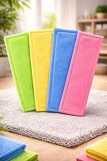 4 Adet 40 Cm Mop Yedek Bezi Mikrofiber Mop Bezi Mop Yedeği, Nistabolje ürün görseli 1