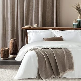 Sanıa Bambu King Size Nevresim Seti 230X220 Cm Beyaz ürün görseli 1