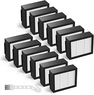 12 Paket Yedek Hepa Filtre Evo, I, E, J Serisi: E5 E6 E7 I1 I3 I4 I5 I6 I7 I8 J7 All Sürüm Robotik Süpürgeler (Deği̇l Fot J7+) ürün görseli 1