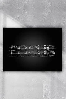 Postermanya (Pster6988) Focus Motivasyon Poster 70X100 Cm ürün görseli 1