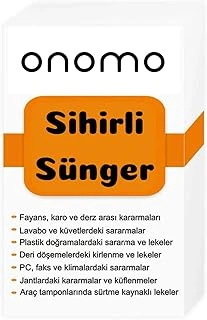 Sihirli Sünger, Çok Amaçlı Temizlik Süngeri, Fayans, Lavabo, Plastik Deri Yüzeyler İçin 3 Adet ürün görseli 1