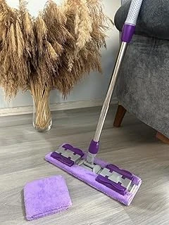 Sihirli Teleskobik Mandallı Mop.Yedek Bez Hediyeli.Fayans,Duvar,Yüzey Cam Temizlik Paspası ürün görseli 1