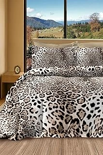 Monohome Leopar Çift Kişilik Nevresim Takımı Pamuk Saten Classical Leopard, Monohome67304 ürün görseli 1